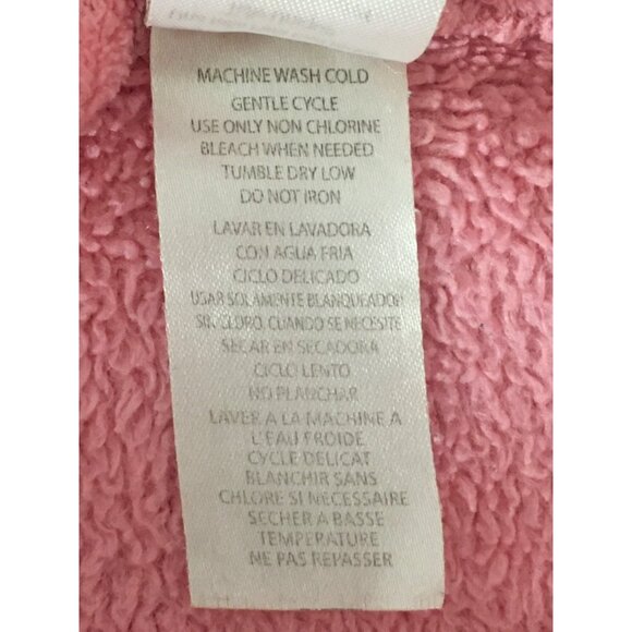 Hotel Spa Collections Robe Women One Size Pink Long Sleeves Front Pockets - Picture 14 of 15